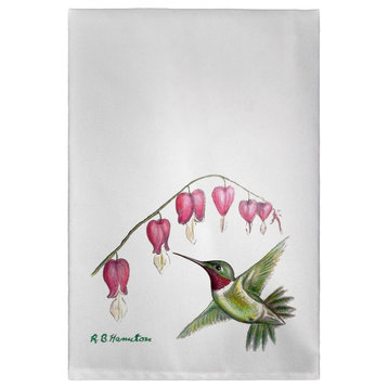 Hummingbird Guest Towel - Two Sets of Two (4 Total)