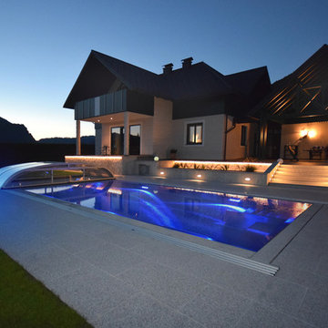 Edelstahlschwimmbecken