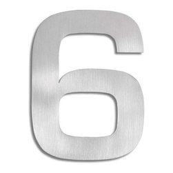 Blomus 68189 Signo House No. 6 Number Plate - Products