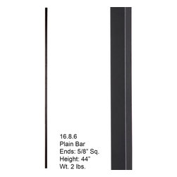 Craftsman Style Wrought Iron Balusters - Products