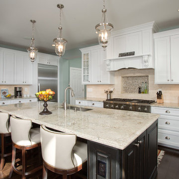 A Well Planned Kitchen for a Culinary Enthusiastic Family in Ashburn VA