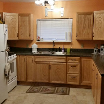 Seneca Lake Cottage-Dynasty Oak Cabinets