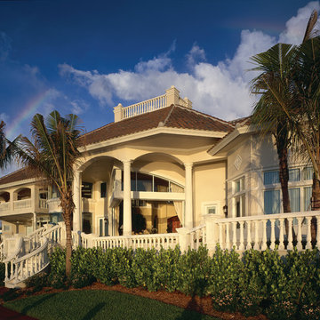 Sater Design Collection's 6921 "Milano" Home Plan