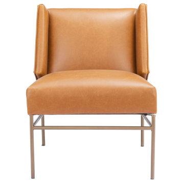 Wednesday Accent Chair Brown, Brown
