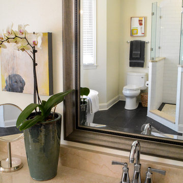 Goodbye Garden Tub, Hello Gorgeous Bath