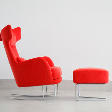 Kangou Rocking Armchair by Famaliving California