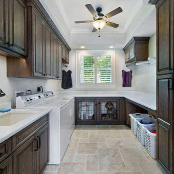 Transitional Laundry Room Remodel in Ft. Myers, FL