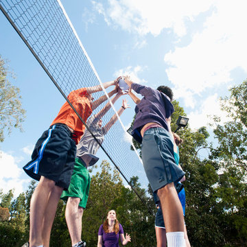 Backyard Volleyball Court