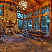 Screened in Patio Room