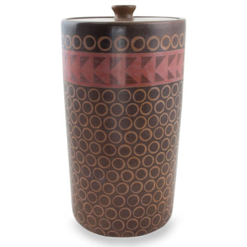 Patamban Geometry Ceramic Jar