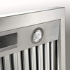 NXR 36" Stainless Steel Professional Under Cabinet Range Hood EH3619