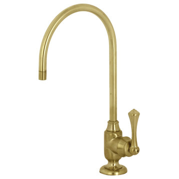 Kingston Brass Single-Handle Water Filtration Faucet, Brushed Brass