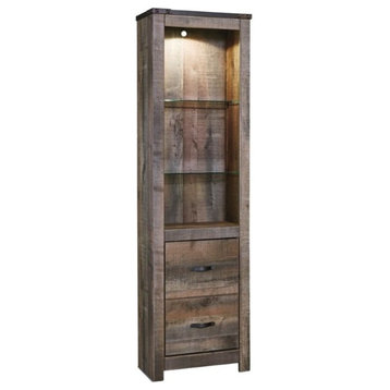 Ashley Furniture Trinell Tall Pier in Brown