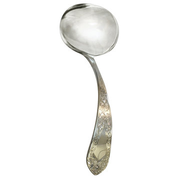 Kirk Stieff Sterling Silver Betsy Patterson Engraved Gravy Ladle