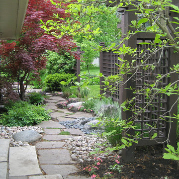 unique, calm garden