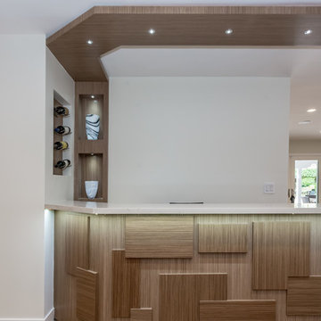 Contemporary home remodeling