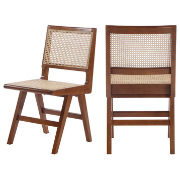 Preston Dining Arm Chair (Set of 2), Walnut, Side Chair