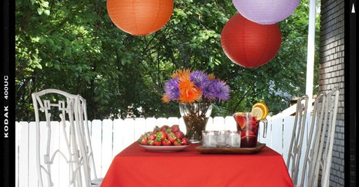 DIY: Turn Your Carport Into an Outdoor Dining Room