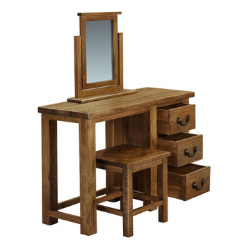 Cotswold Rustic Furniture - Dressing Table Set
