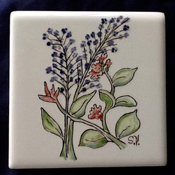 Wild Flower Tiles - Tile