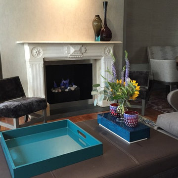 South End Custom fireplace