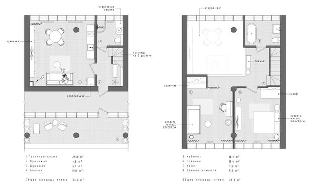 План этажа by INT2architecture