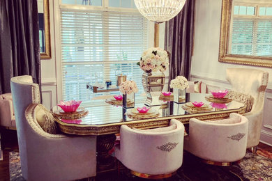 Dining room photo in Atlanta