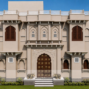 Modern Residential House Design Udaipur