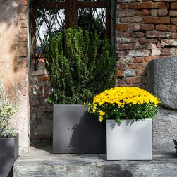 Cubotti Deep Outdoor Pot by Serralunga - Outdoor Pots And Planters