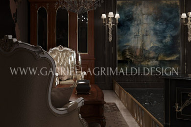 Inspiration for a traditional living room in Other.