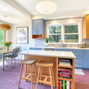 Colorful Kitchen In Ballard