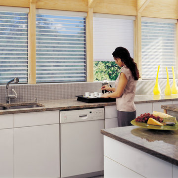 Hunter Douglas Contemporary Living Window Treatments and Draperies