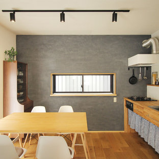 モダンスタイルのおしゃれなキッチンの写真