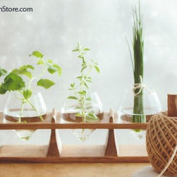 Roost Window Sill Herb Holder 1-Unit 3 Glasses **Next Day Shipping - SKU: GL946 - Home Decor