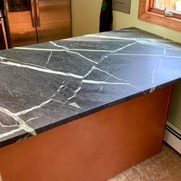 Pacific Soapstone Island Countertop