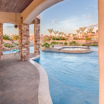 NEW Lazy River Pool and Spa in Gilbert, Arizona