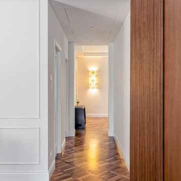 Il corridoio verso la zona cucina / pranzo