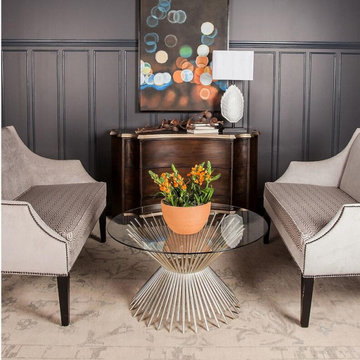 Modern Coffee Tables with Lucite Acrylic Legs