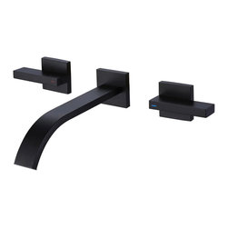 RBROHANT - Two Handle Bathroom Sink Faucet Vessel Lavatory Basin Mixer Tap RB0998 - Bathroom Sink Faucets