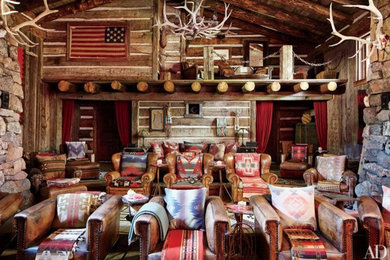 Double RL - Ralph Lauren's Colorado Home THeater