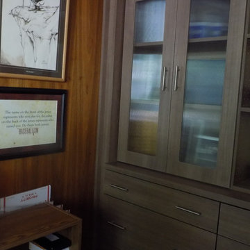 Appleyard Wall Closet to Credenza Cabinet Conversion