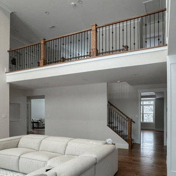 Project #117 | Custom Twist on a Classic L-Shaped Stair