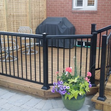 Rear Deck Railing  + Balcony Railing