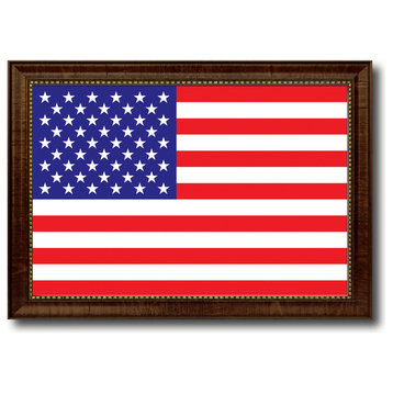 USA Country Flag Canvas Print, 21"x30"