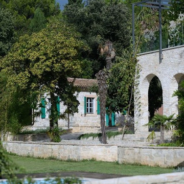 Reconstruction of old stone villa