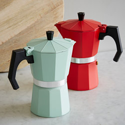 Colourful Stove Top Espresso Maker - Coffee Makers