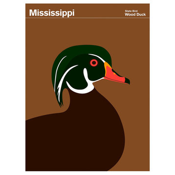 Mississippi Wood Duck Print