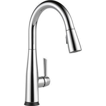 Delta Essa Single Handle Pull-Down Kitchen Faucet With Touch2O Technology, Polis