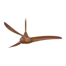MinkaAire Distressed Koa Wave 52" 3-Blade Indoor Ceiling Fan w/ Remote