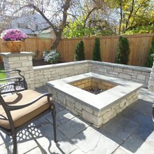 Lakehouse fire pit